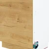 Dolna zabudowa zmywarki 60 panel zakryty Monia (dąb Soma ciemny)