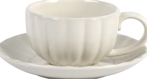 Filiżanka+spodek Lotus 29 (beżowy)