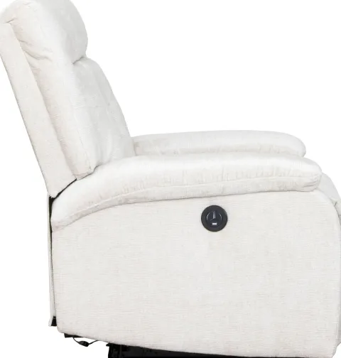 Fotel elektryczny Gerona z funkcją relax (beż)