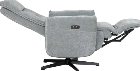 Fotel elektryczny Totti z funkcją relax (szary)