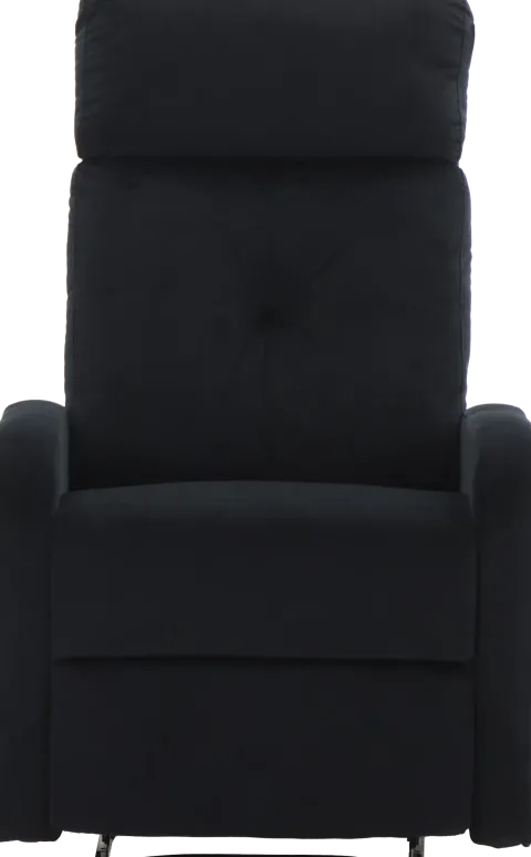 Fotel Gerona z funkcją relax (czarny)