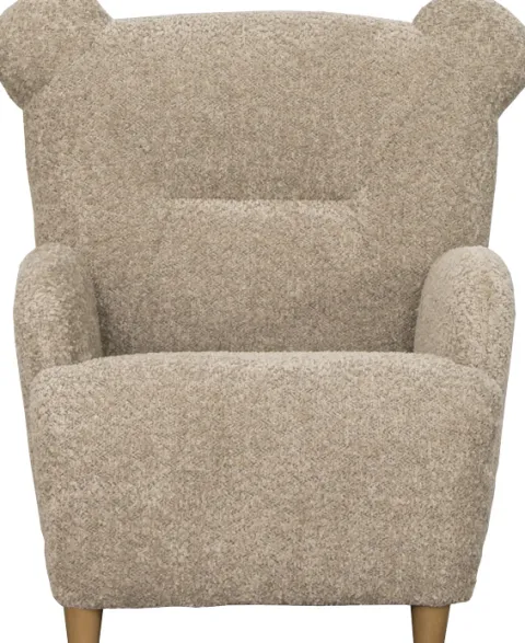 Fotelik Miś (boucle cappuccino)