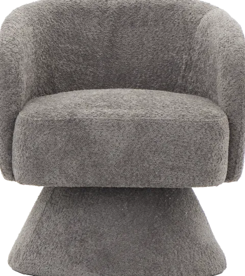 Fotel obrotowy Lizbona 29 (boucle grafit)