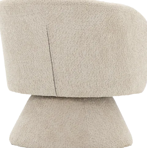 Fotel obrotowy Lizbona 29 (boucle beżowy)