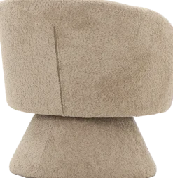 Fotel obrotowy Lizbona 29 (boucle cappuccino)