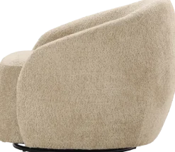 Fotel obrotowy Purro 33 (boucle cappuccino)