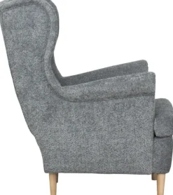 Fotel Werina (boucle grafit)