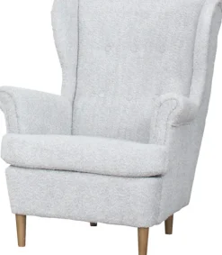 Fotel Werina (boucle szary)