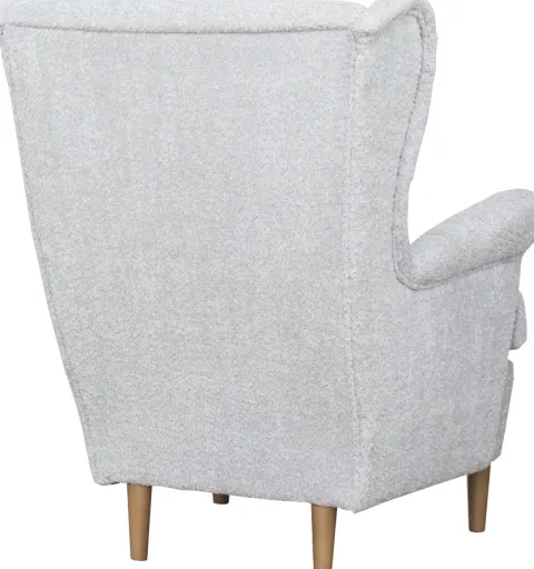 Fotel Werina (boucle szary)