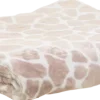 Koc flanelowy Animals 35 (różowy/biały)