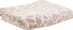 Koc flanelowy Animals 35 (różowy/biały)