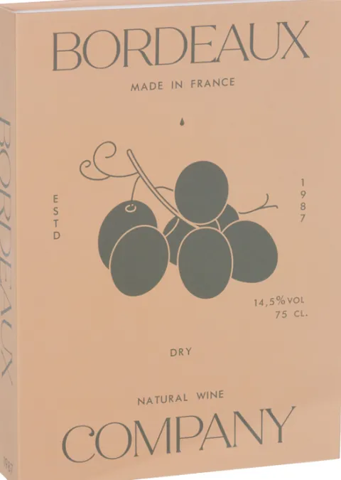Książka dekoracyjna Nature Books 7 Bordeaux