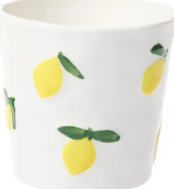Kubek Lemoni 164 (biały w cytryny)