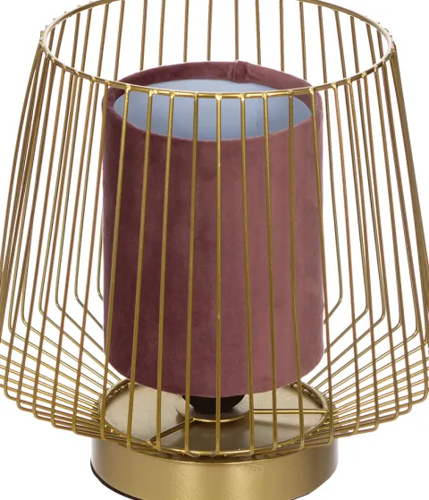 Lampa Miranda (złoty/różowy)