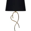 Lampka nocna Goldino 10 (złoty/czarny)
