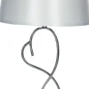 Lampka nocna Silvero 10 (srebrny/biały)