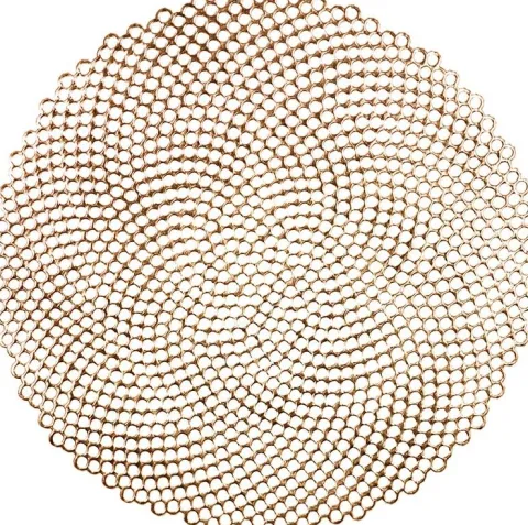 Mata stołowa 4 (ciemna złota)