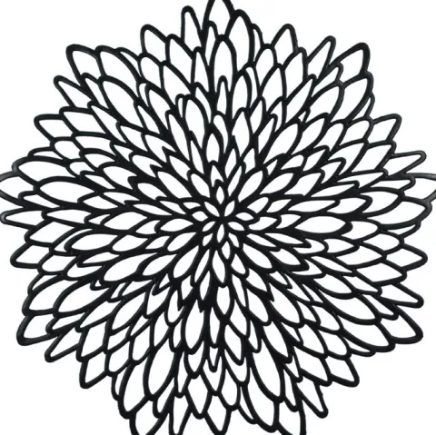 Mata stołowa 9 (czarna)