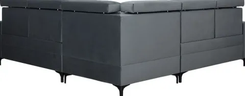 Narożnik Nairobi (plusz grafit)