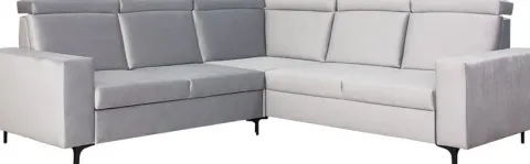 Narożnik Nairobi (plusz srebrzysty)