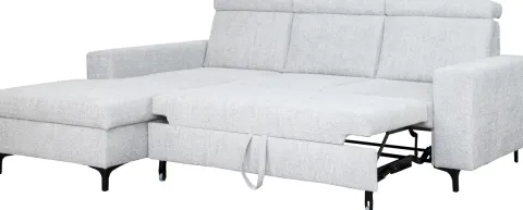Narożnik Sydney (boucle szary) lewy