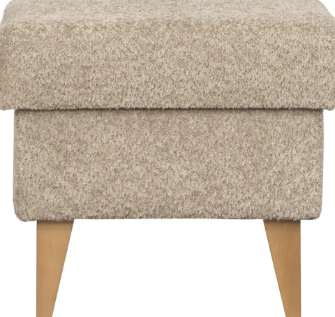 Puf Sewilla (boucle cappuccino)
