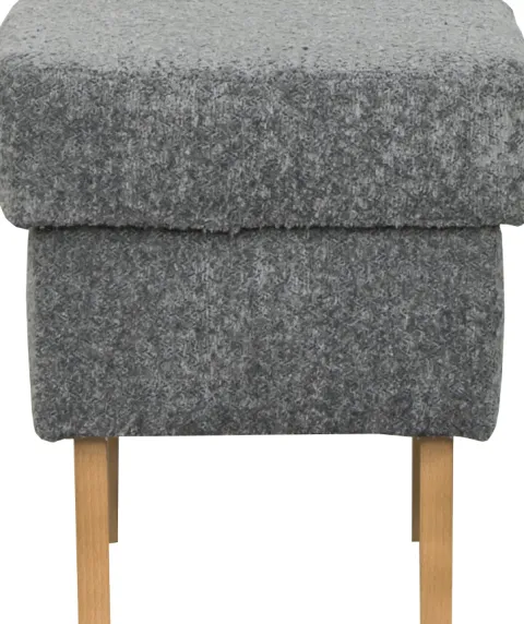 Puf Sewilla (boucle grafit)
