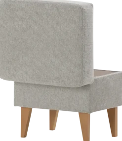 Puf Sewilla (rojal jasny szary)