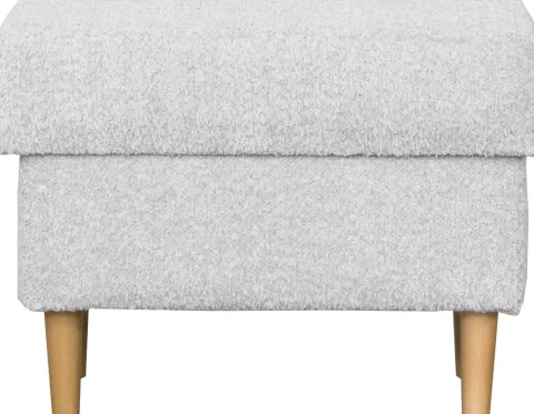Puf Werina (boucle szary)
