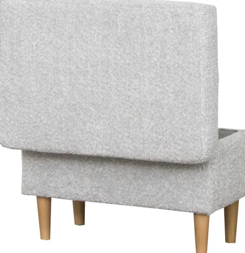 Puf Werina (boucle szary)