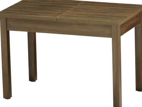 Rozkładany stół kuchenny 116 cm (orzech Foresta)