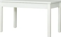 Rozkładany stół kuchenny 134 cm z automatem synchronicznym (biały)