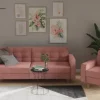 Salon - sofa i fotel Sewilla (plusz brudny róż)