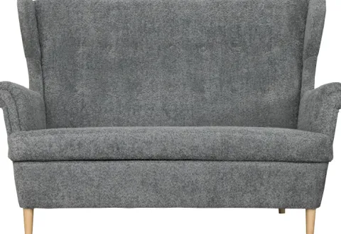 Sofa 2-osobowa Werina (boucle grafit)