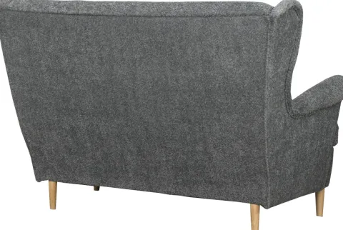 Sofa 2-osobowa Werina (boucle grafit)
