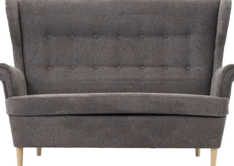 Sofa 2-osobowa Werina (rojal grafit)
