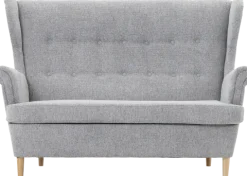 Sofa 2-osobowa Werina (rojal szary)