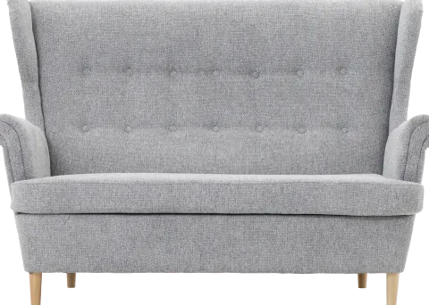 Sofa 2-osobowa Werina (rojal szary)