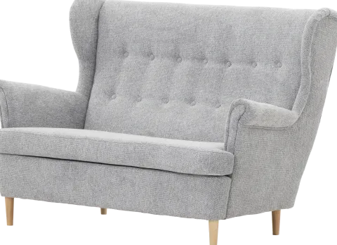 Sofa 2-osobowa Werina (rojal szary)