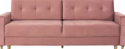 Sofa Paris (plusz brudny róż)