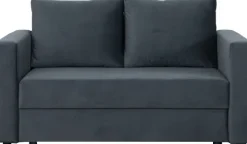 Sofa rozkładana Milano (plusz grafit)
