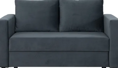 Sofa rozkładana Milano (plusz grafit)