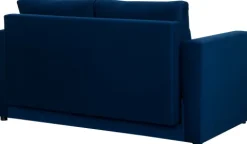 Sofa rozkładana Milano (plusz granat)