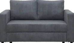 Sofa rozkładana Milano (sztruks grafit)