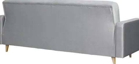 Sofa Sewilla (plusz srebrzysty)