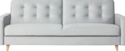 Sofa Sewilla (plusz srebrzysty)
