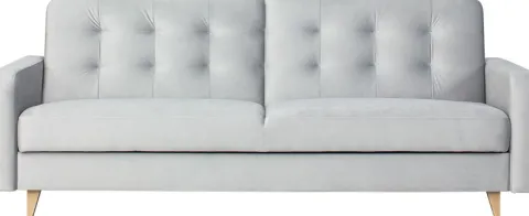 Sofa Sewilla (plusz srebrzysty)