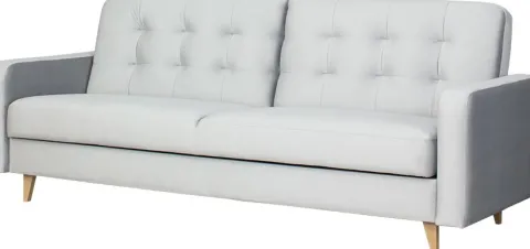 Sofa Sewilla (plusz srebrzysty)