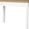 Stół kuchenny 110 cm (dąb Soma ciemny/biały)