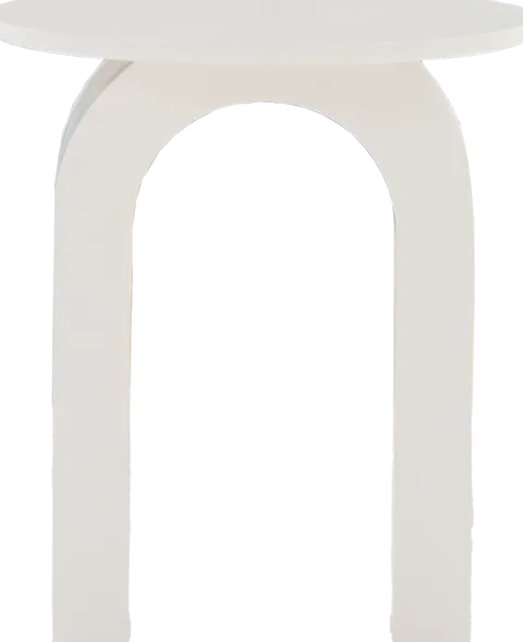 Stolik kawowy Cloudi 45 (biały)